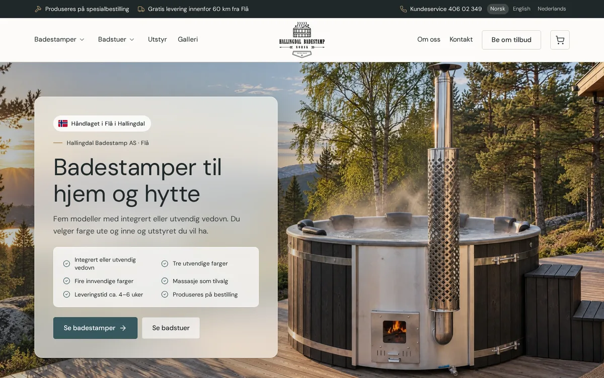 Nettbutikken til Hallingdal Badestamp