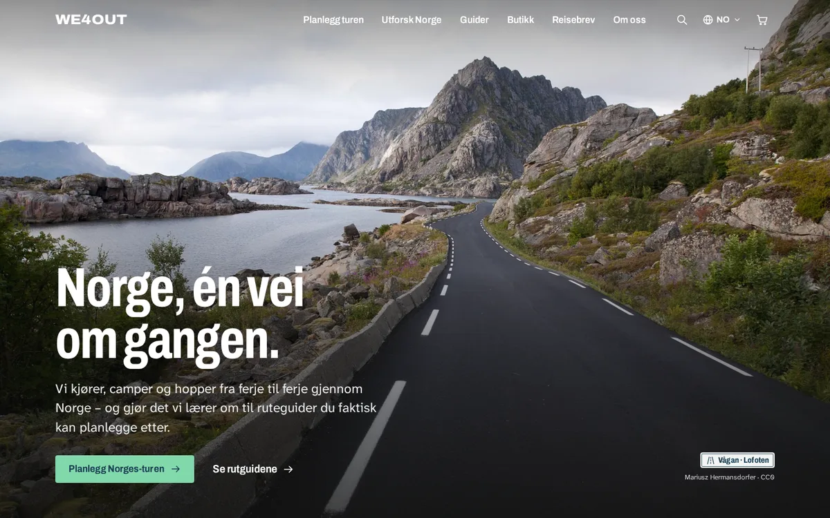 Nettsiden til We4Out